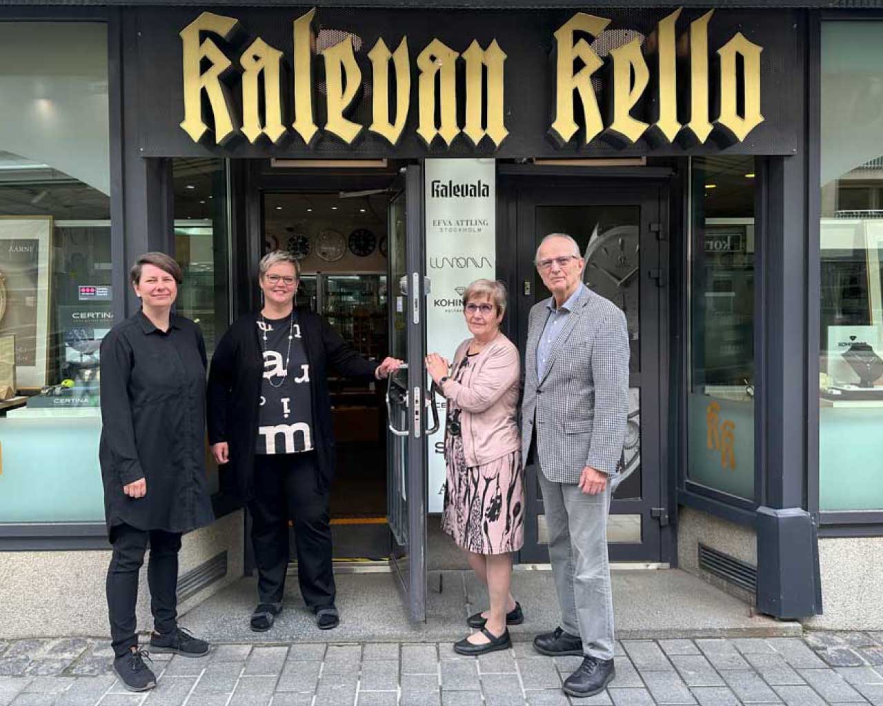 Kalevan kello – sukupolvenvaihdos ajan kanssa